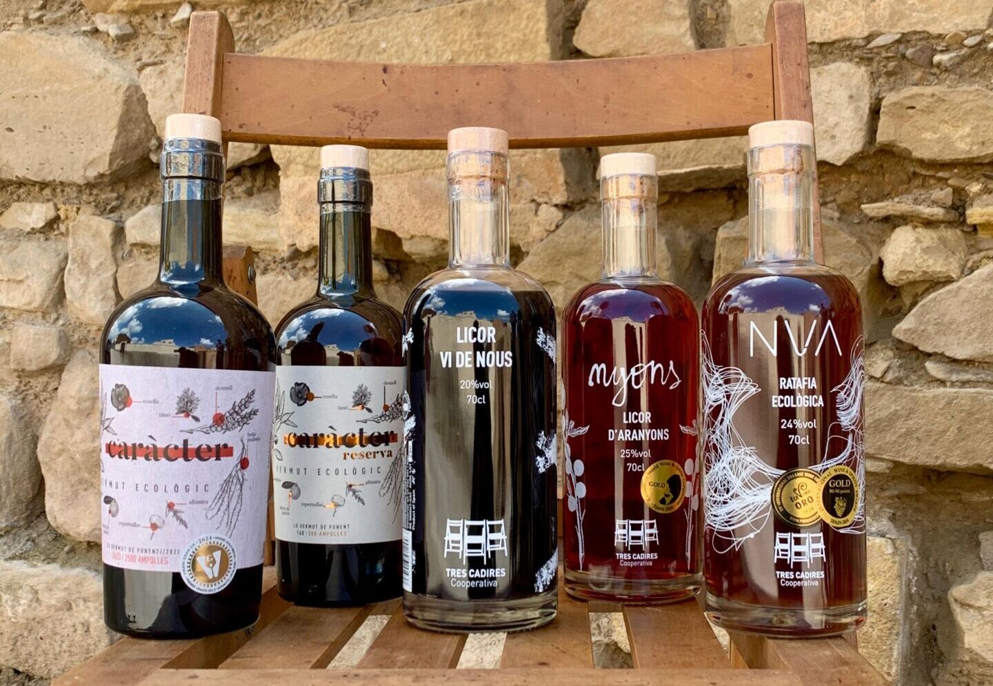 2025-Botelles_Cadira_1 Licors i Vermut - Tres Cadires Cooperativa