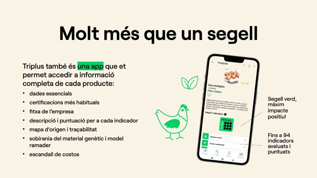 Segell i app Triplus