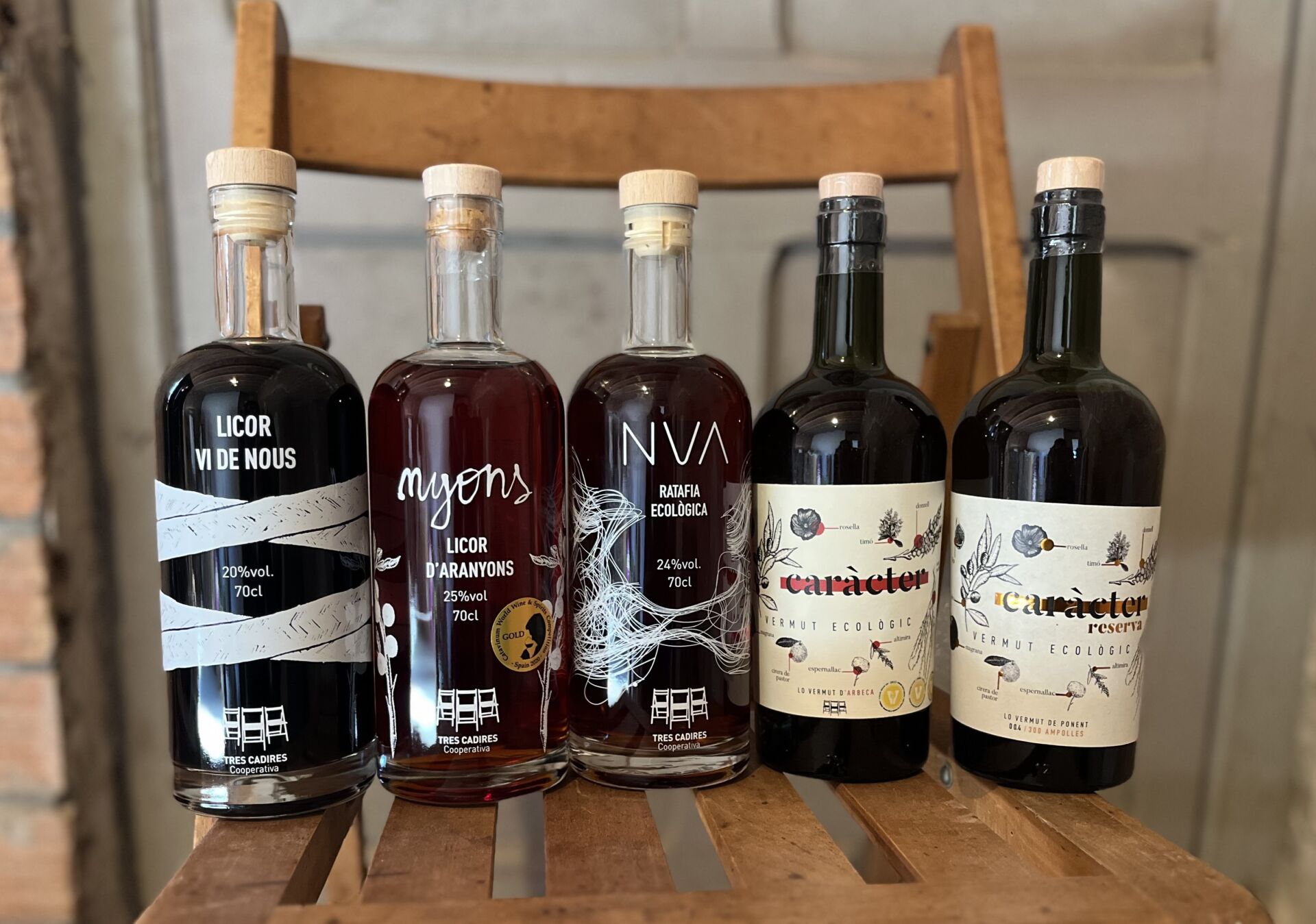 Licors i Vermut - Tres Cadires Cooperativa